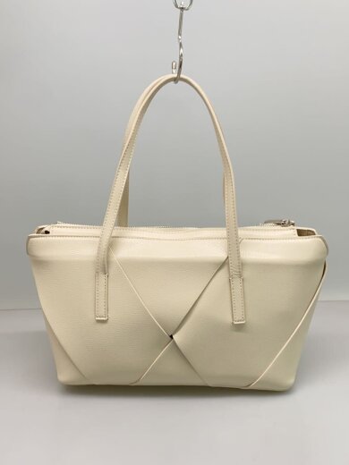 商品画像：ZARA/ハンドバッグ/レザー/WHT/無地 3