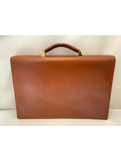 商品画像：LOEWE/ブリーフケース/鍵欠品/裏面傷あり /BRW 3