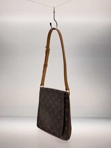 商品画像：ミュゼット・サルサ_モノグラム・キャンバス_ロングショルダー/PVC/BRW 2