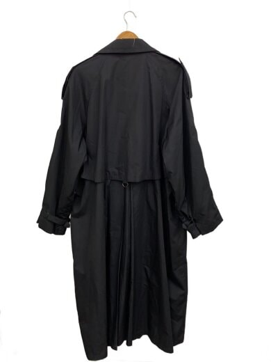 商品画像：via veneto/コート/XL/ポリエステル/BLK/無地 2