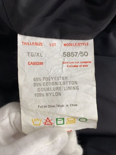 商品画像：via veneto/コート/XL/ポリエステル/BLK/無地 4