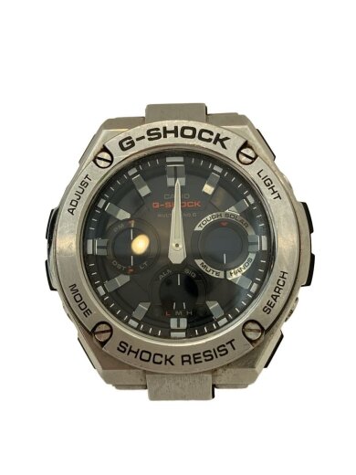 商品画像：ソーラー腕時計・G-SHOCK/デジアナ/SLV/SLV 1