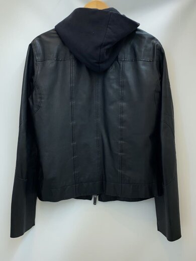 商品画像：レザージャケット・ブルゾン/48/レザー/BLK/41b07p 2