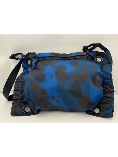 商品画像：ショルダーバッグ/ナイロン/BLU/総柄 2
