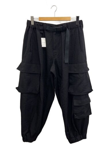商品画像：カーゴパンツ/L/ポリエステル/BLK/HG6078 1