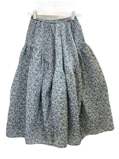 商品画像：ロングスカート/0/ポリエステル/GRY/09WFS252126 1