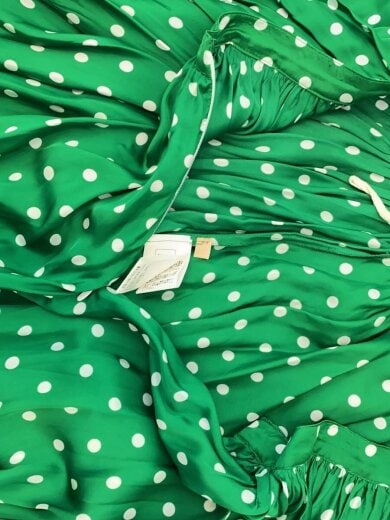 商品画像：ロングスカート/38/レーヨン/GRN/ドット/g0cab05aeztv012 4