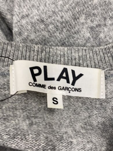 商品画像：カーディガン(薄手)/S/ウール/GRY/無地/AZ-N023 3