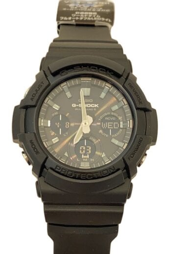 商品画像：ソーラー腕時計/アナログ/BLK/BLK/GAW-100B 1