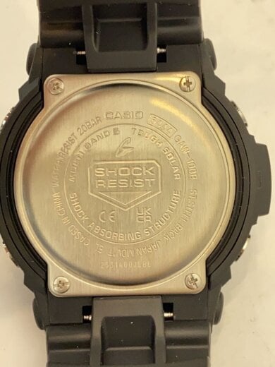 商品画像：ソーラー腕時計/アナログ/BLK/BLK/GAW-100B 3