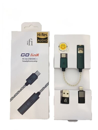 商品画像：ヘッドホンアンプ・DAC GO link// 1
