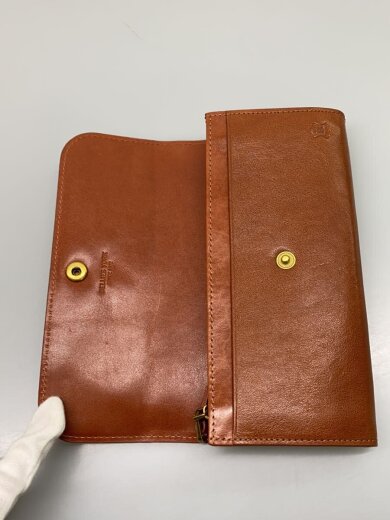 商品画像：フラップ長財布/レザー/BRW/メンズ/BYHL9832BR 4