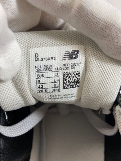 商品画像：ローカットスニーカー/26.5cm/BLK/ML373XB2 5