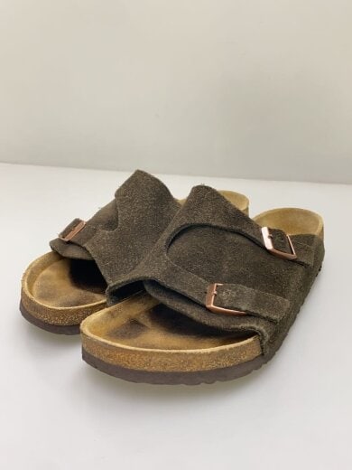 商品画像：サンダル/25cm/BRW/スウェード 2