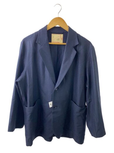 商品画像：ジャケット/M/ウール/BLK/無地/668-2216211 1