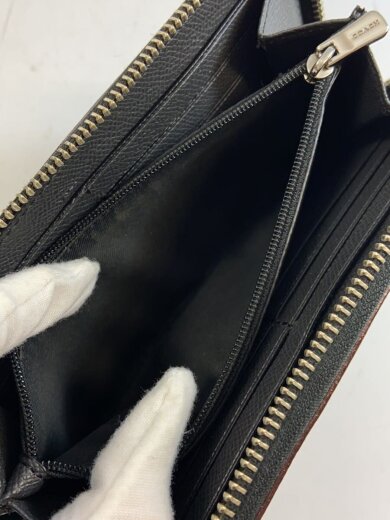 商品画像：長財布/--/BLK/無地/レディース/F21073 5