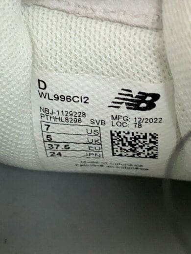 商品画像：ローカットスニーカー/24cm/WHT/WL996Cl2 5