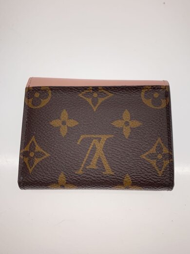 商品画像：ポルト・フォイユ・ゾエ_モノグラム・キャンバス_ローズバレリーヌ/PVC/BRW/レディース 2