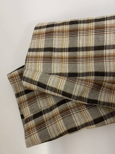 商品画像：DOUBLE FACE CHECK SOUTIEN COLLAR COAT/ステンカラーコート/4/A9AC01BN 5