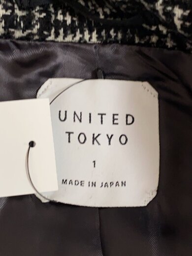 商品画像：タイロッケンコート/1/ウール/BLK/千鳥格子/131651009 3