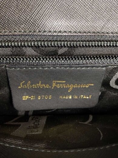 商品画像：ハンドバッグ/ガンチーニ/レザー/BLK// 5