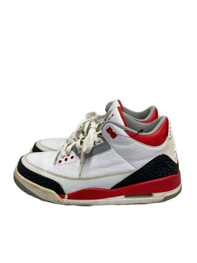商品画像：AIR JORDAN 3 RETRO/エアジョーダンレトロ/ホワイト/136064-120/28.5cm/WHT 1