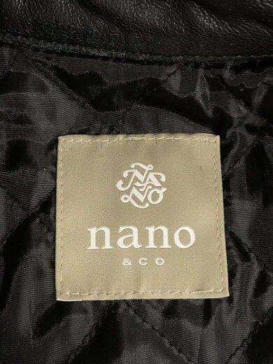 商品画像：シングルライダースジャケット/S/羊革/BLK/NUC64L01541YG 3