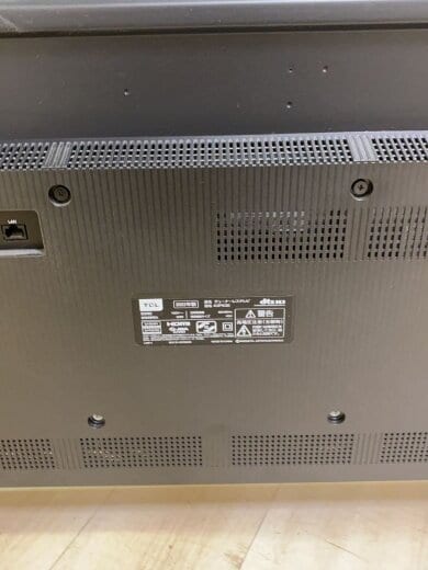商品画像：チューナーレステレビ 43P63E [43インチ] 2022年製// 2