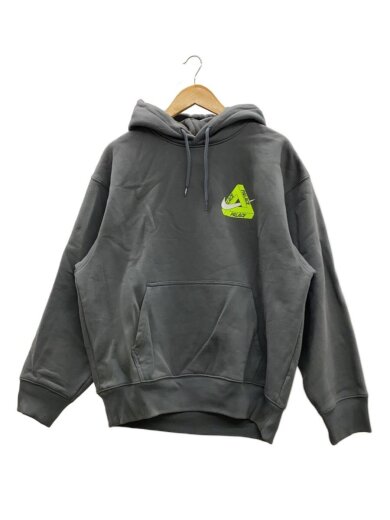 商品画像：PALACE NIKE TRi SWOOSH HOOD/パーカー/裏起毛/M/コットン/GRY// 1
