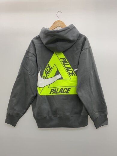 商品画像：PALACE NIKE TRi SWOOSH HOOD/パーカー/裏起毛/M/コットン/GRY// 2