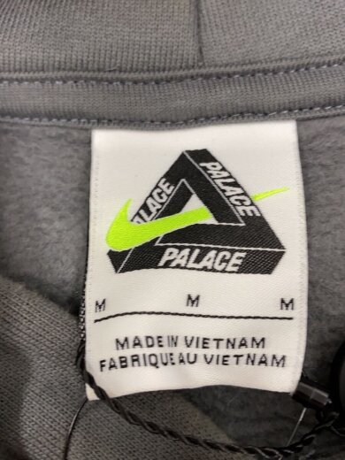 商品画像：PALACE NIKE TRi SWOOSH HOOD/パーカー/裏起毛/M/コットン/GRY// 3