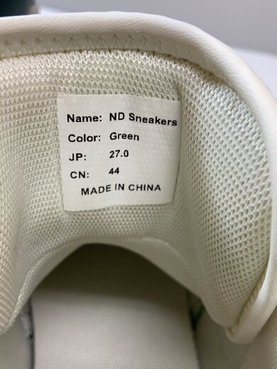 商品画像：ハイカットスニーカー/ND Sneakers/27cm/GRN 5