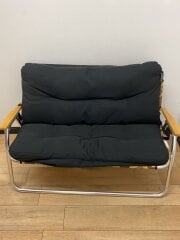 UC-1628 アルミ背付ベンチ/クッションカバー付属/チェア/1~2人用/マルチカラー/UC-1628