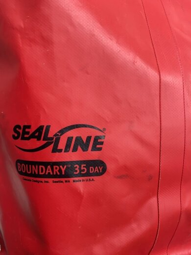 商品画像：BOUNDARY DAY PACK/35L/ドライパック/汚れ、ベタつき有/RED// 9