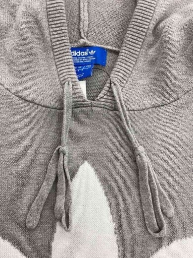 商品画像：B38548 ニットパーカー/スポーツウェアー/L/グレー/B38548 8