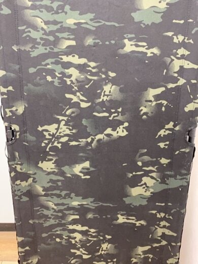 商品画像：2WAY アジャスタブルコット/カモフラ/VENTLAX/キャンプ用品その他/ブラック 3