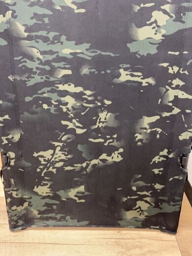 商品画像：2WAY アジャスタブルコット/カモフラ/VENTLAX/キャンプ用品その他/ブラック 4