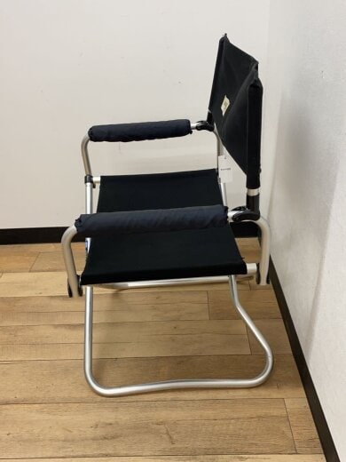 商品画像：LV-51 フォールディングD.チェアAL LV-51/1人用/BLK 2