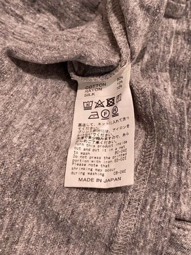 商品画像：21AW/Palms Trim Tee/L/コットン/GRY/21aw c-10 5