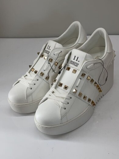 商品画像：踵汚れ有/ローカットスニーカー/37/WHT/レザー/S4HP0W2 2