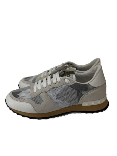 商品画像：スエード部分擦れ有/カモフラ/ローカットスニーカー/40/WHT/LS V723 Y 2 1