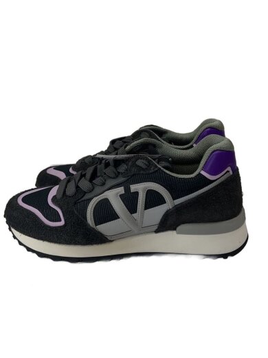 商品画像：スゥエード部分擦れ汚れ有/ローカットスニーカー/40/BLK/S3H17Y2 1