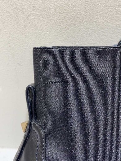 商品画像：スタッズ/ヒールブーツ/37/BLK/レザー 6