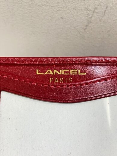 商品画像：2つ折り財布/レザー/RED/無地/メンズ 3