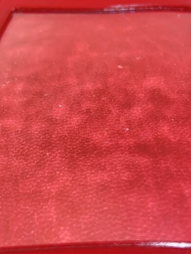 商品画像：2つ折り財布/レザー/RED/無地/メンズ 8