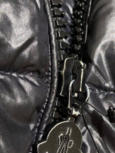 商品画像：リペア有/ダウン抜け・首元汚れ有ダウンジャケット/0/ナイロン/BLK/420934931949 8