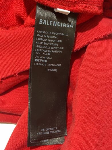 商品画像：23AW/パーカー/1/コットン/RED/761458 5