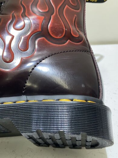 商品画像：1460 INFERNO/履きジワ・傷有/レースアップブーツ/UK9/BRD/レザー/41764600// 8