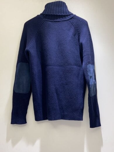 商品画像：ニット・セーター(厚手)/S/ウール/NVY 2