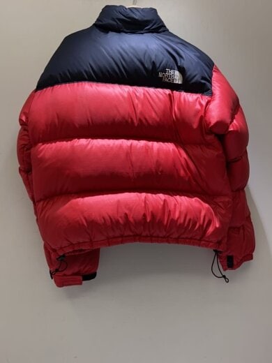 商品画像：90-00s/若干ヨゴレ・ダメージ有/ダウンジャケット/L/ナイロン/RED/nf002yo 2